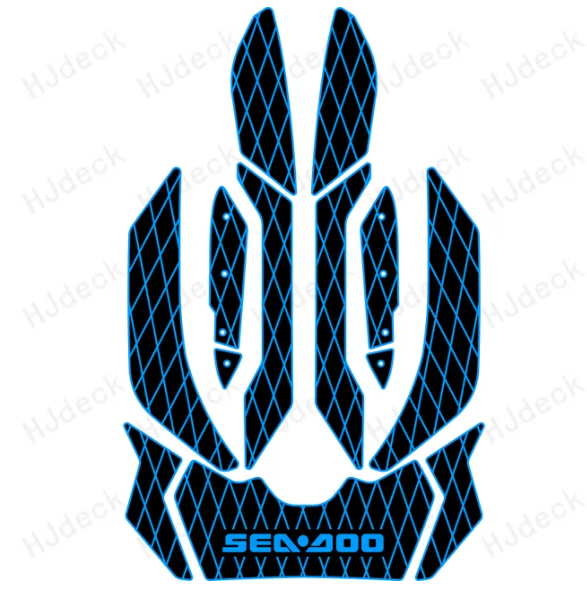 Customized Jet Ski Mats, Non-Slip Motorboat Traction Mat, Seadoo RXP-X 260, RXP-X 300, GTR-X 300