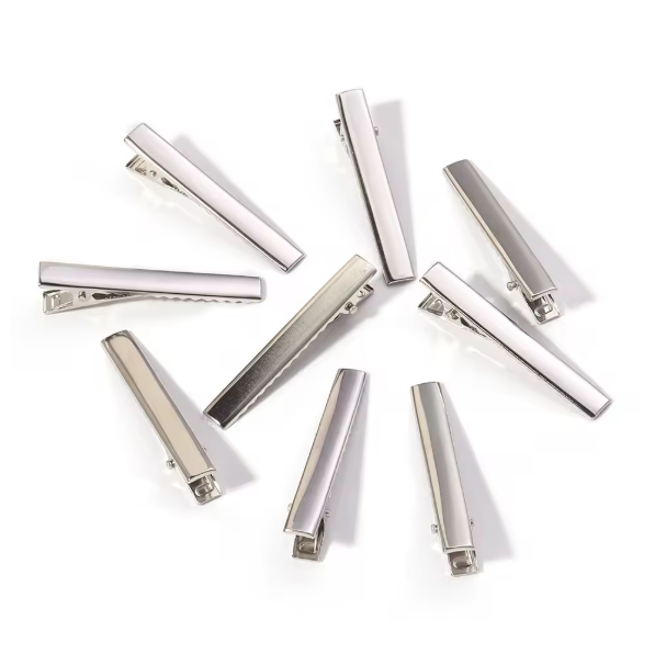 20-50pcs Single Prong Alligator Hair Clips Duckbill Hair Clip For Jewelry Making Hairpins Base Makeup Clips Hairpin Findings