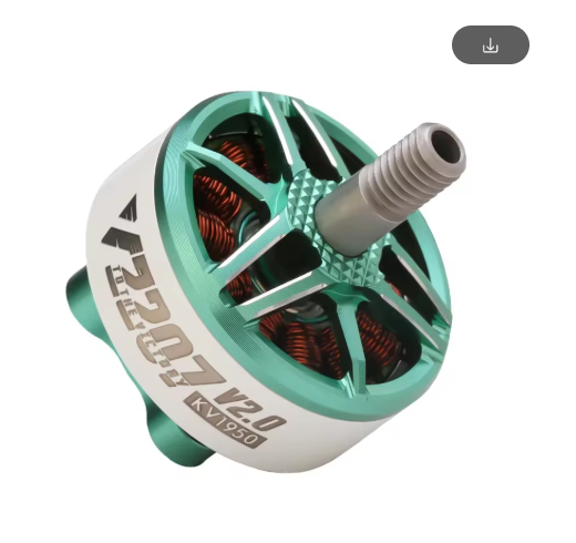 T-MOTOR V2207 V2.0 5"Freestyle Fpv Racing Drone Motor 4-6S 1750KV/1950KV/2550KV Brushless Motor For FPV Freestyle Version