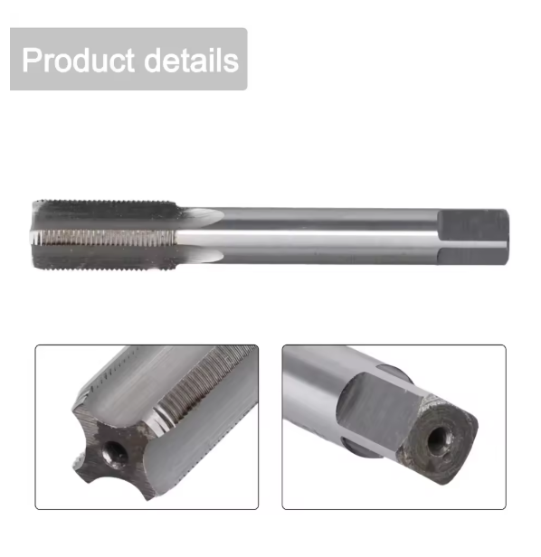 5/8-24 Left-hand Thread Tap Machine Screw Carbon Steel Female Thread Metric Plug Tap Screw Taps Set Kit Screw Thread Tap Drill