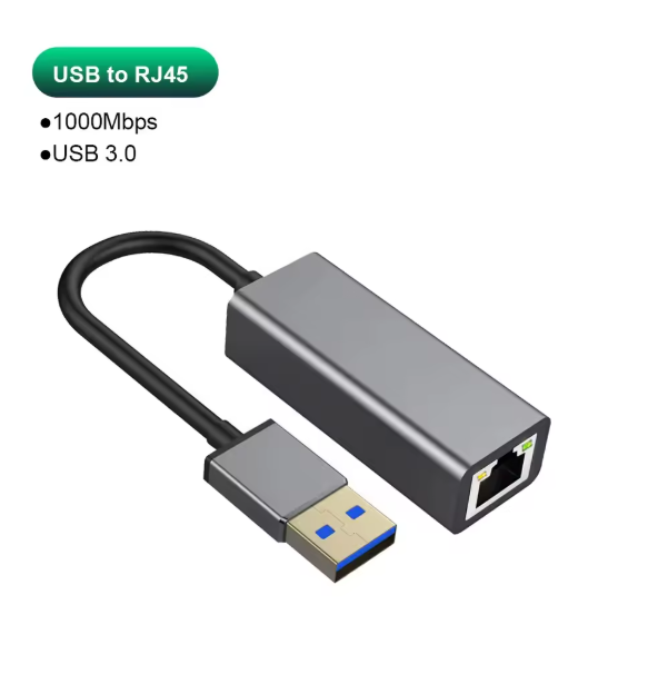 USB Ethernet Adapter USB 3.0 Network Card to USB RJ45 Lan USB Wired Gigabit Network Adapter for PC MacBook Windows XP 7 8 10