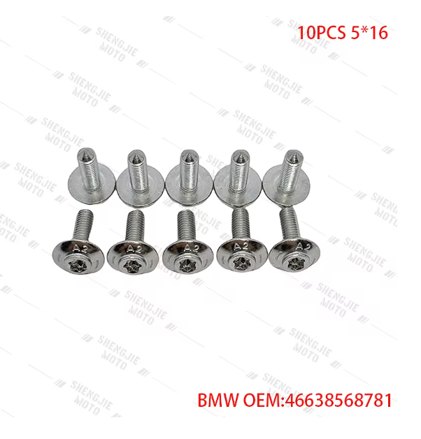 For BMW Motorcycle Shell Stainless Steel Screws R1200GS LC ADV R1250GS R1200RT S1000XR RR S1000R R1250 F750GS F850GS F900R