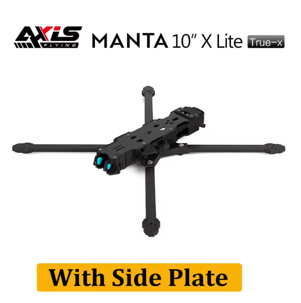 Axisflying MANTA10" Lite 10inch FPV Freestyle Drone Ture X Frame Kit 402mm Wheelbase T700 Carbon Compatible 10inch Propeller