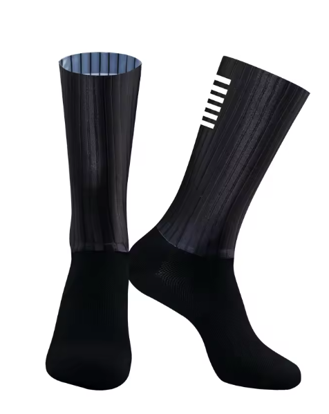 Silicone Cycling Aero Socks Anti Socks Slip Men Bicycle Sport Running Bike Socks