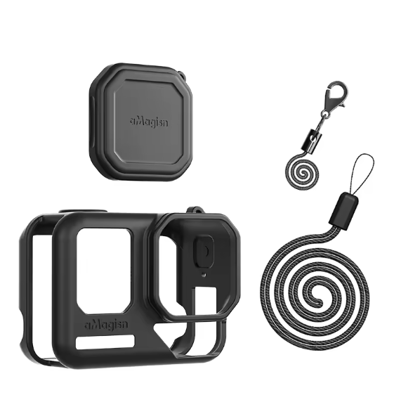 Ace Pro 2 Camera Protector Soft Silicone Case Lens Cap All-round Cover With Hanging Rope For Insta360 Ace Pro 2 Accessories