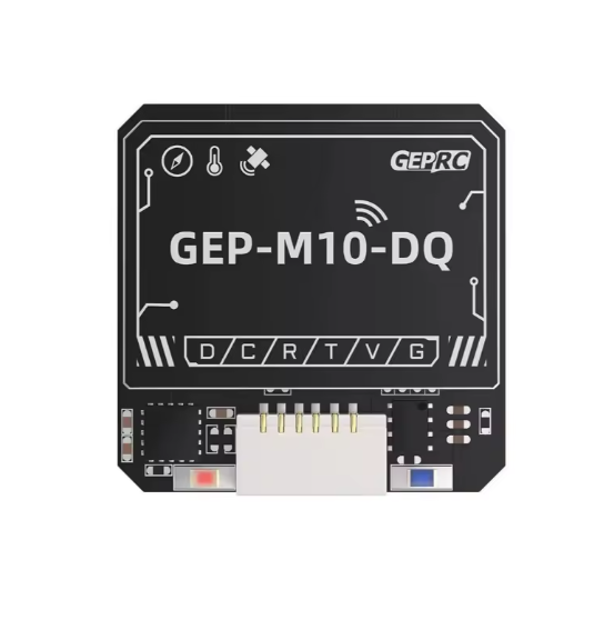1pcs GEP-M10 Series GPS Module Integrate SBAS Joint Positioning Ublox M10 Chip QMC5883L Magnetometer DPS310 Barometer FPV Drone