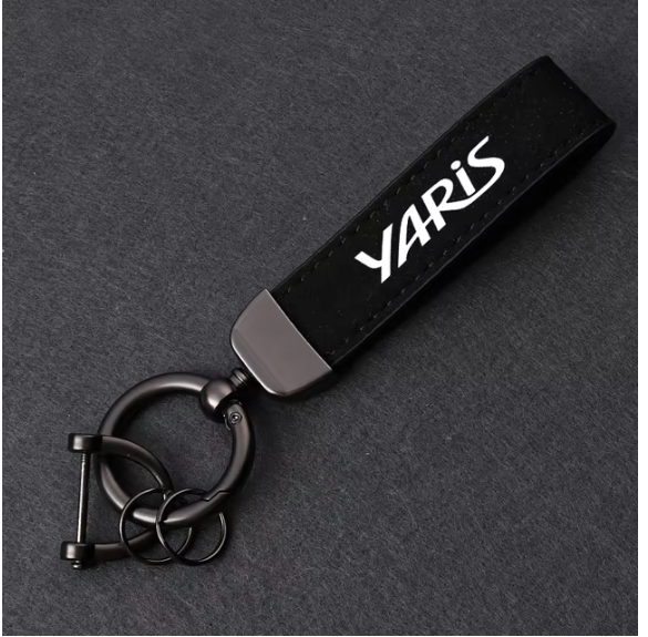 For Toyota Yaris 2004 2008 2018 Car Logo Key Chains Business Gifts Keychain Holder Key Rings Lanyard Auto Interior Accessories