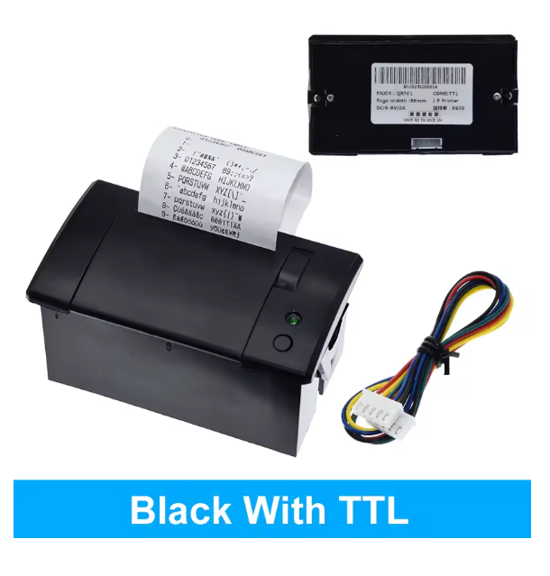 TZT 58mm Mini Thermal Printer Embedded POS Receipt Tickets Printer With Interface RS232 / TTL Use With 5V-9V