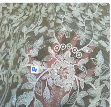 newest design wedding gown dress lace fabric bridal lace fabric 130cm width wedding dress lace sell by yard newest design weddi