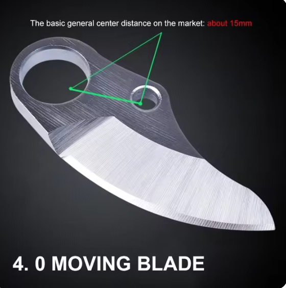 Pruning Shear Blade SK5 Steel Blade Is Suitable for 30mm 40mm Electric Pruning Shears Garden Shears Garden Tool Accessories