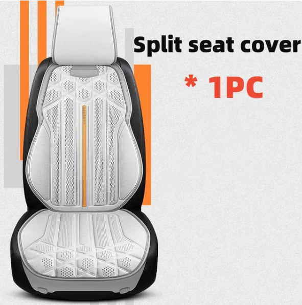 All Seasons Car Seat Cover Breathable Suede Front/Rear Seat Anti-slip Protective Cushions Luxury Car Interior Seat Accessories