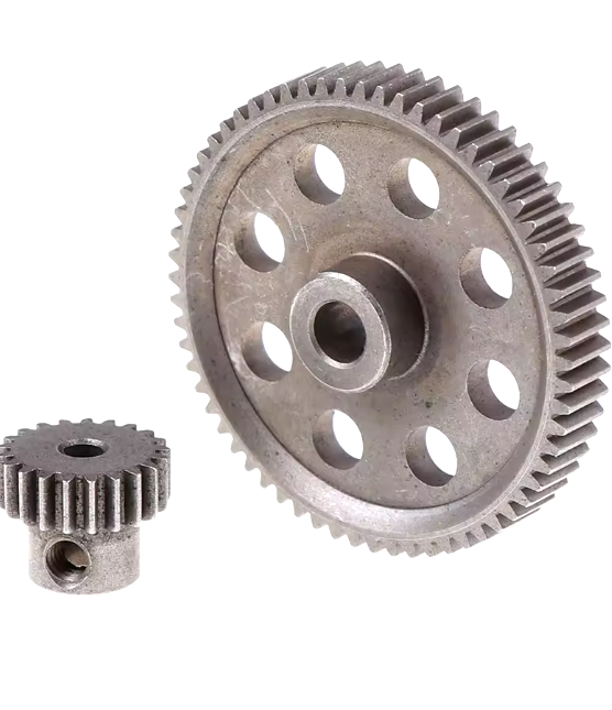 2pcs/Set (21t+64t) 11184 & 11181 Differential Metal Main Gear 64t Motor Gear 21t Cap Circumference 1/10 94170 Car