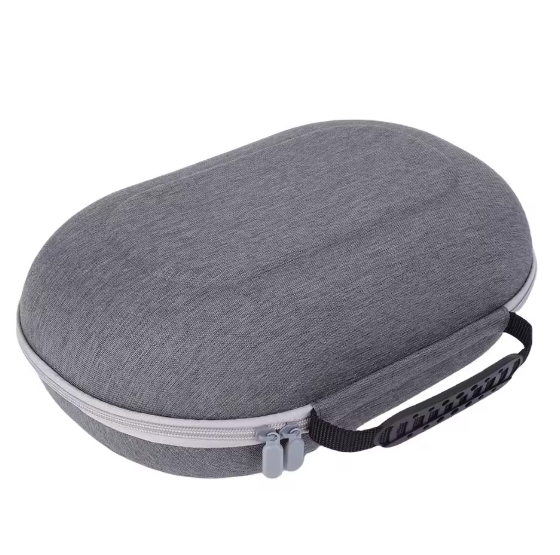 Hard Carrying Case Shockproof Portable Travel Case Multi-Compartment Hard Travel Storage Case with Mesh Pocket for Meta Quest 3S