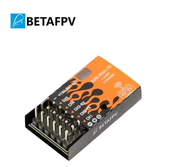 BETAFPV ELRS Micro 2.4GHz Receiver 5Channel PWM Output Suitable for Long-Distance Fixed-Wing Helicopter Ship Model Car Model