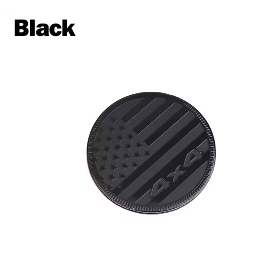 1 pcs Automobile 4x4 Round Exterior Accessories United States Of America USA National Flag Aluminum Alloy Car Stickers