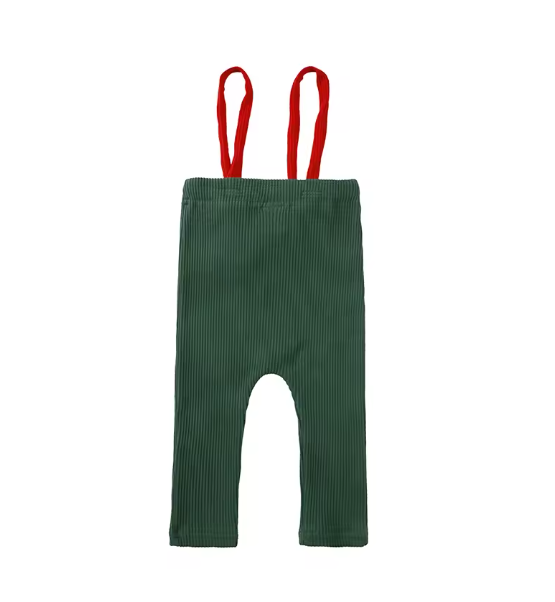 2025 Korean Style Infant Baby Boys Girls Clothes Suspender Pants Rudolph Hat 2pcs Sets Toddler Newborn Overalls Outfits