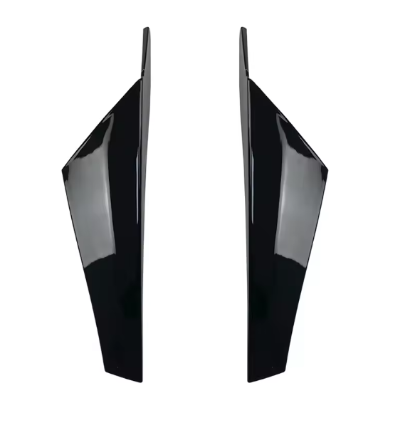 For Volkswagen VW MK8 MK VIII GOLF 8 2020 2021 Rear Window Deflector Splitter Canard Cover Trim Sticker Accessories