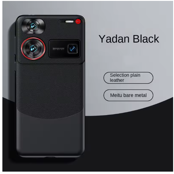 For Nubia Z60 Ultra Case Luxury PU leather Skin Shockproof Lens Protective Back Cover Case For Nubia Z60 Z50Ultra Z50S Pro Shell