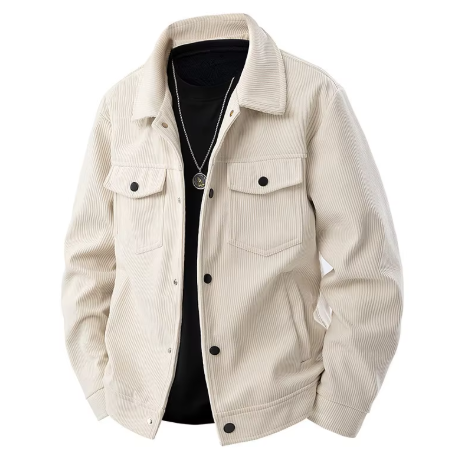 2025 Autumn Winter Cool Men's Tops Coat Jacket Long Sleeve Button Pocket with Lapel Collar Fashionable Button Coat Clothes