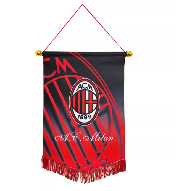 Serie A AC Milan football fan jewelry, badges, keychains, birthday gifts for boys, hanging flags, pencil cases, desktop ornaments