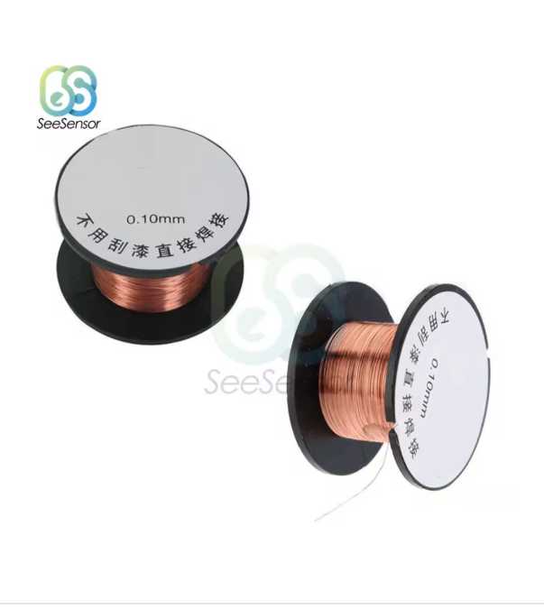 5Pcs 0.1mm DIY Electronic Copper Wire Kits 10m Soldering Welding Reel Wire Solder Phone Repair PPA Enameled LED Magnet Tool