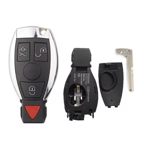 Remote Car Key Shell For Mercedes Benz W205 W203 W204 W210 W211 W212 W221 W222 A B C E S G Class Key GLC CLA AMG BGA NEC R CL GL