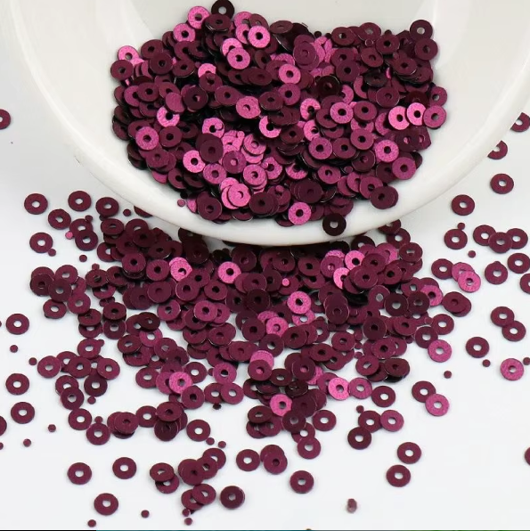 Frosted Round Sequins Fashion Embroidered for Clothing Shoes and Hats DIY 10g/bag 2mm 3mm 4mm
