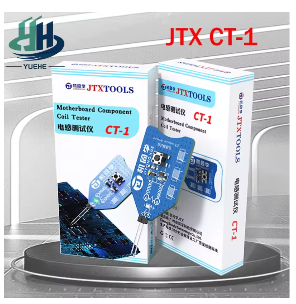 JTX Coil Tester CT-1 Motherboard Coil Tester Inductor Detector Tool for PC Repair Electromagnetic Induction Quick Fault Check