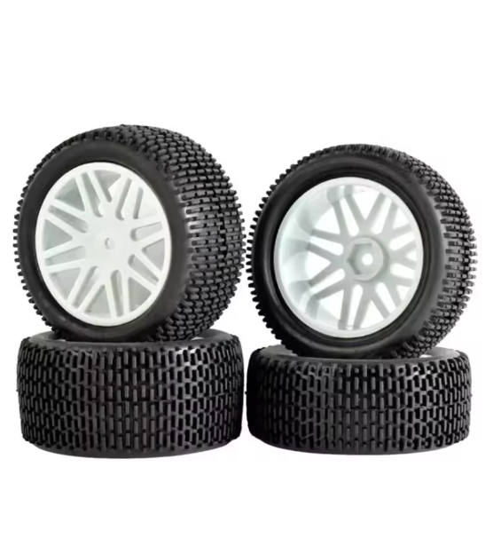 4Pcs 85mm Tires Wheel Tyre for Wltoys 144001 124019 104001 RC Car Upgrade Parts 1/10 1/12 1/14 Scale Off Road Buggy
