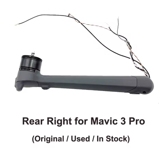 Genuine Mavic3 Motor Arms for DJI Mavic 3 / Classic /3E /3T/3 Pro/ 3 CINE Enterprise Left/Right Back Arm with Engines Tested