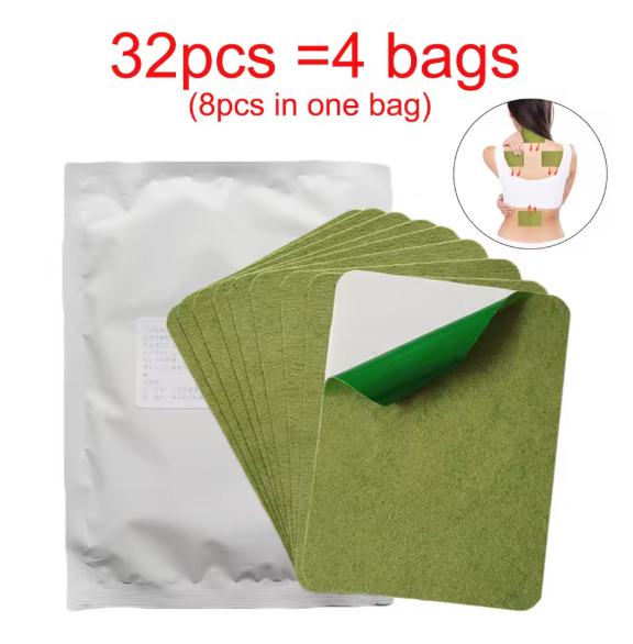 8/24/32pcs Arthritis Pain Patch Wormwood Medical Plaster Soothing Muscles Body Relaxation Chinese Herbal Stickers Health Care