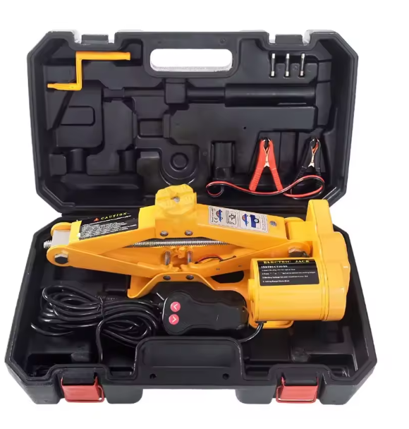 Car Jack 2T/3T12V DC Lifting Tire and Wheel Repair and Replacement Kit SUV Van and Emergency Equipment