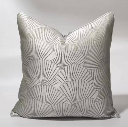Black Beige Gray Light Luxury Cushion Cover 30x50 45x45 50cm Pillow Cover Jacquard Backrest Pillowcase Bed Room Sofa Home Decor