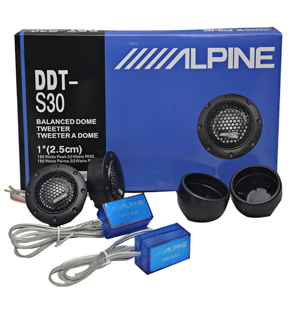 Car Audio Silk Film For Car Modification 180W 4Ohm High-Pitched Audio Loudspeaker Car Audio Modification