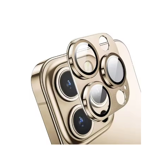 Alloy Camera Lens Protector for iPhone 16 Pro Max 15 Metal Case Tempered Glass Back Lens Cover Cap for iphone 16pro max