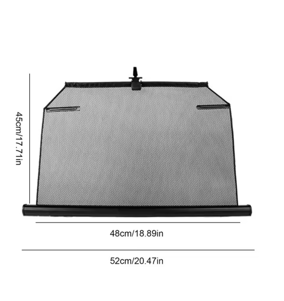 Side Automotive Window Sunshades Retractable Car Sunshade Breathable Side Window Sun Shade Car Camping Accessories