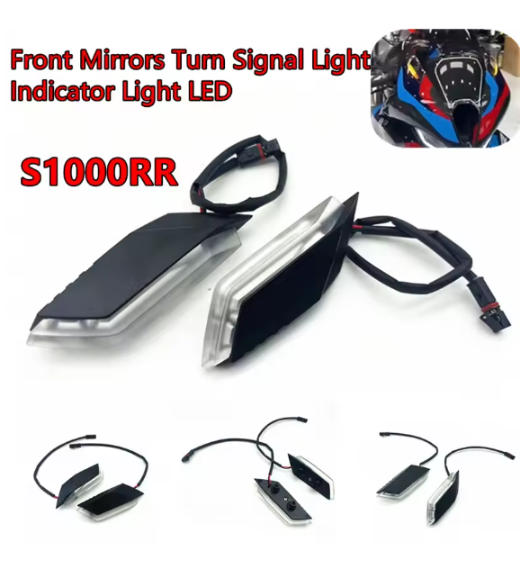 For BMW S1000RR s1000rr S1000 RR S 1000 RR 2020 2021 2022 2023 Motorcycle Front LED Turn Signal Light Indicator Blinker Lamp