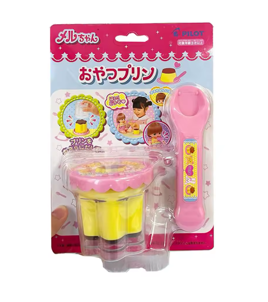 Food Feeding Pudding Feeding Toy Desktop Ornament Cute Pink Jelly Strawberry Pudding Set Ornaments Models For Kids Girls 2025