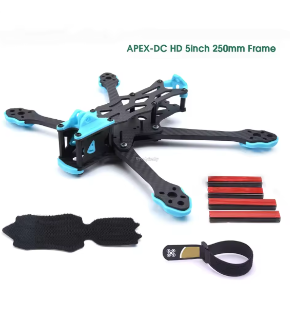 New 5Inch 250mm 5" Carbon Fiber FPV Frame Kit FOR APEXDC APEX DC & APEX DC HD FPV Freestyle RC Racing Drone