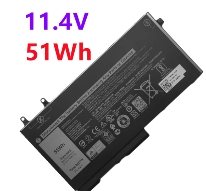 New 4GVMP R8D7N Laptop Battery For Dell Precision 3540 3541 3550 3551 Latitude 5400 5500 5510 5501 5401 Inspiron 7590 7591 7791