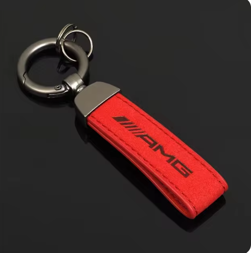 Suede Car Key Chain Ring Holder Accessories for Mercedes benz W203 W204 W205 W209 W210 W211 W212 W176 W166 W163 W221 GLA