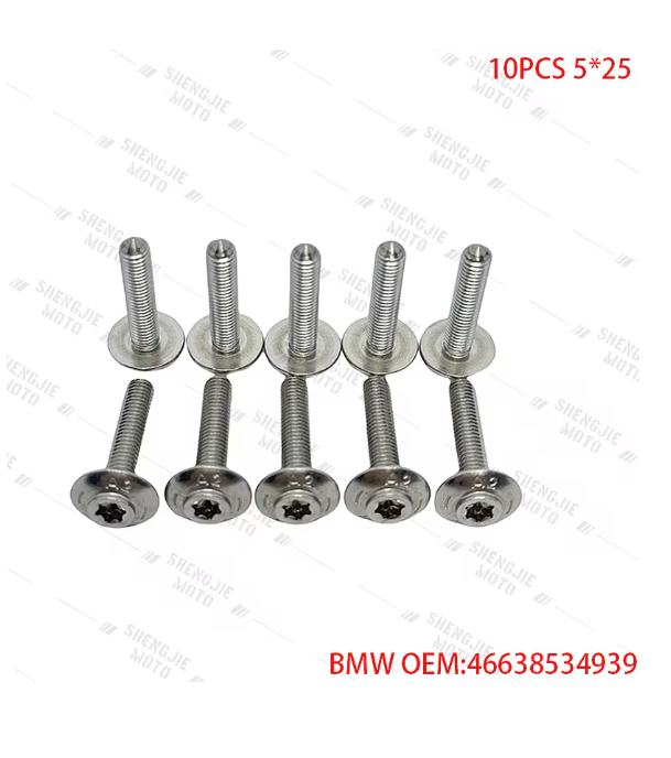 For BMW Motorcycle Shell Stainless Steel Screws R1200GS LC ADV R1250GS R1200RT S1000XR RR S1000R R1250 F750GS F850GS F900R