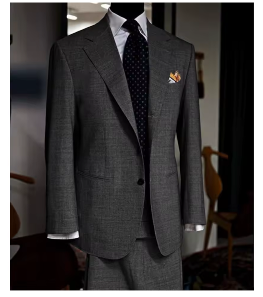 Men Suit 2 Piece Set Single Breasted Linen Comfortable Business Work Office Elegant Casual Suits Slim Fit Stylish Formal Blazer