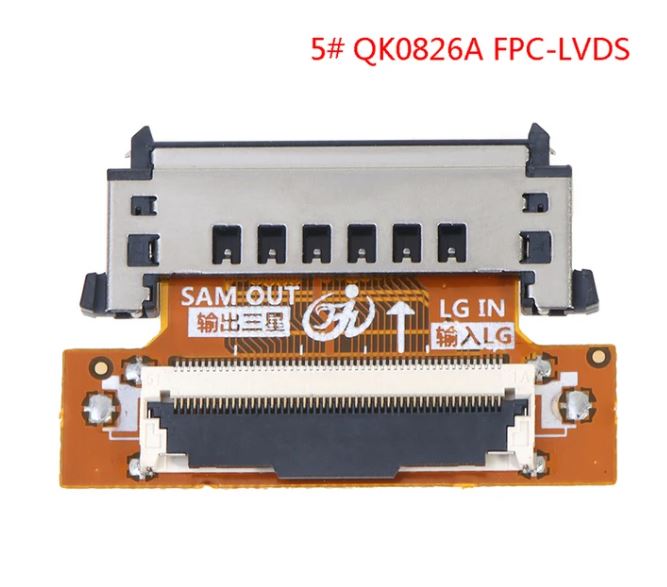 1pcs FHD LVDS LVDS 51pin SAM turn LG Cable Connector Cable Adapter Board