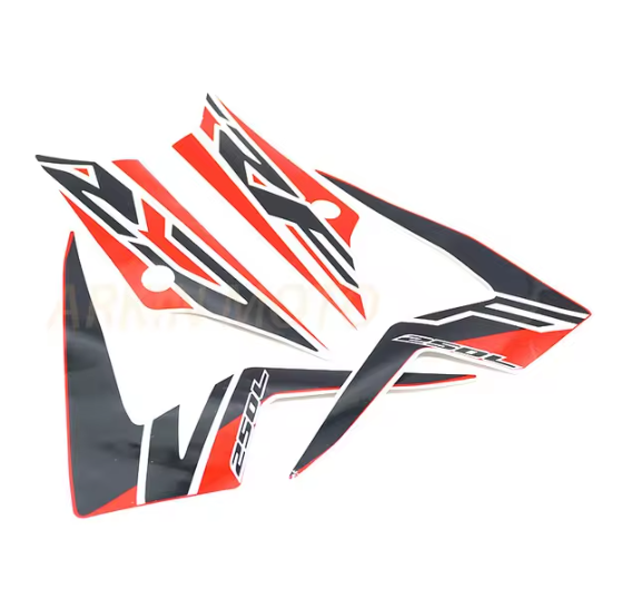 For HONDA CRF250L CRF 250 L 250L Motorcycle Waterproof Decal Sticker Side Fuel Grip Traction Tank Pad Protector Stickers