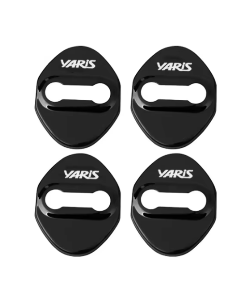 For4PCS Car Door Lock cover Protect Car accessories For Yaris 10 Series Yaris Cross 10 Series 2020-2022 2023 Car sticker