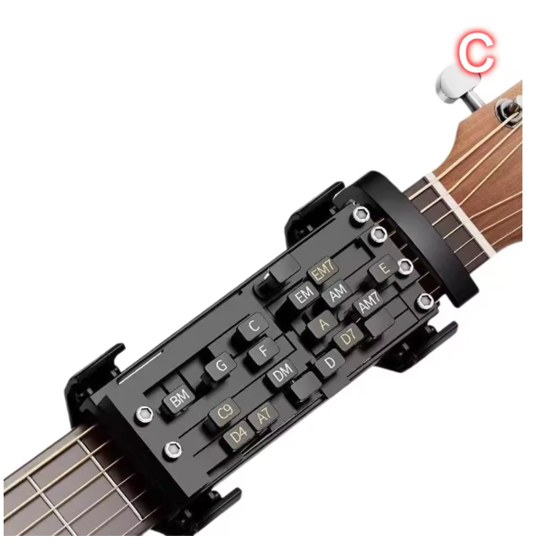 Guitar Aid Chords Portable Guitar Learning System Teaching Beginner Trainer Practice Tools For Beginners Friends Family Adults