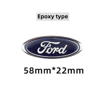 Car Steering Wheel Emblem Sticker Interior for Ford Explorer Fusion Mondeo Focus Fiesta F150 Edge Escape Tierra MK2 MK7 Ranger