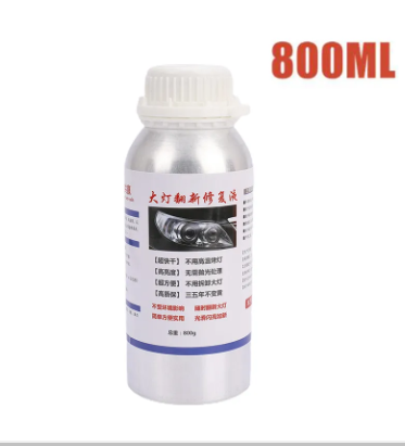 800ml Car Headlight Repair Liquid Scratch Repair Agent Repair Equipment Clean