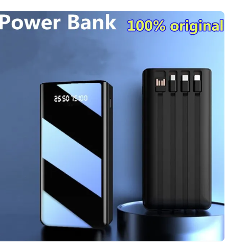 100000mah USB fast charging power supply LED display portable mobile phone tablet external battery charging source battery